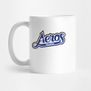 Defunct Houston Aeros Hockey 1978 Mug